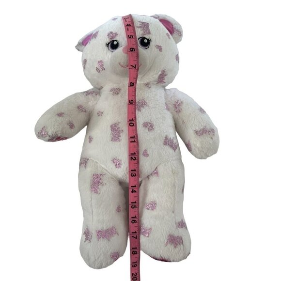 Build A Bear Plush Disney Princess Bear Plush 2018 White Sparkling Size … - Picture 3 of 10